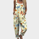 Margit - Komfortable Print-jumpsuits