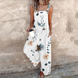 Benedikte - Komfortable Print-jumpsuits