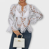Savannah - Asymmetrisk Bluse