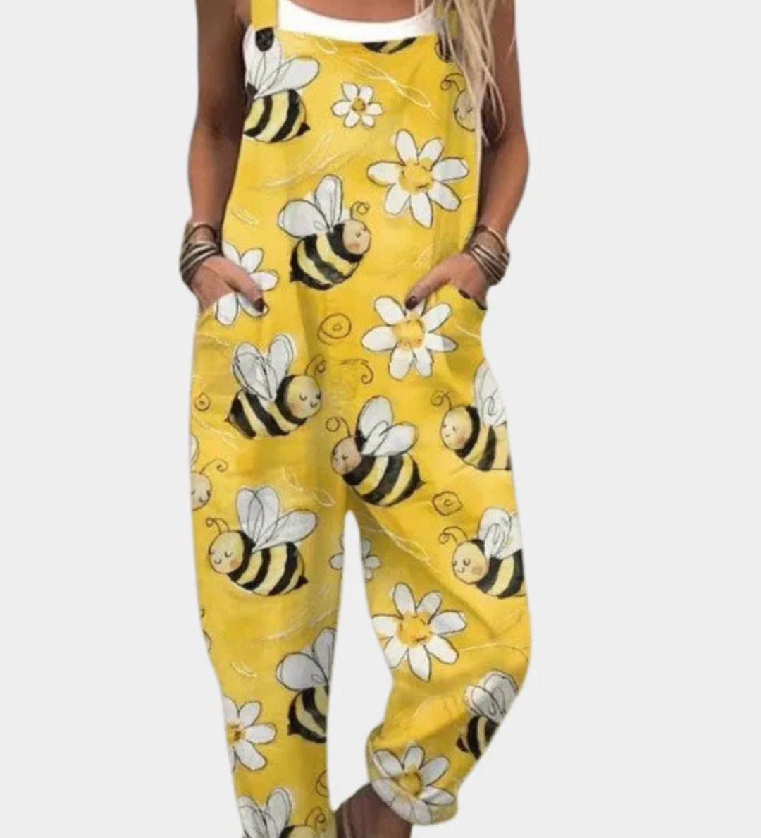 Agnete - Komfortabel Printet Jumpsuit
