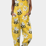Agnete - Komfortabel Printet Jumpsuit
