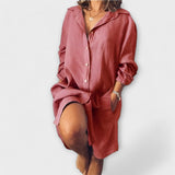 Elegant Stribet Bluse til Daglig Brug