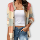 Lottenia - Stribet Strikket Cardigan