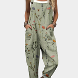 Agnete - Komfortabel Printet Jumpsuit