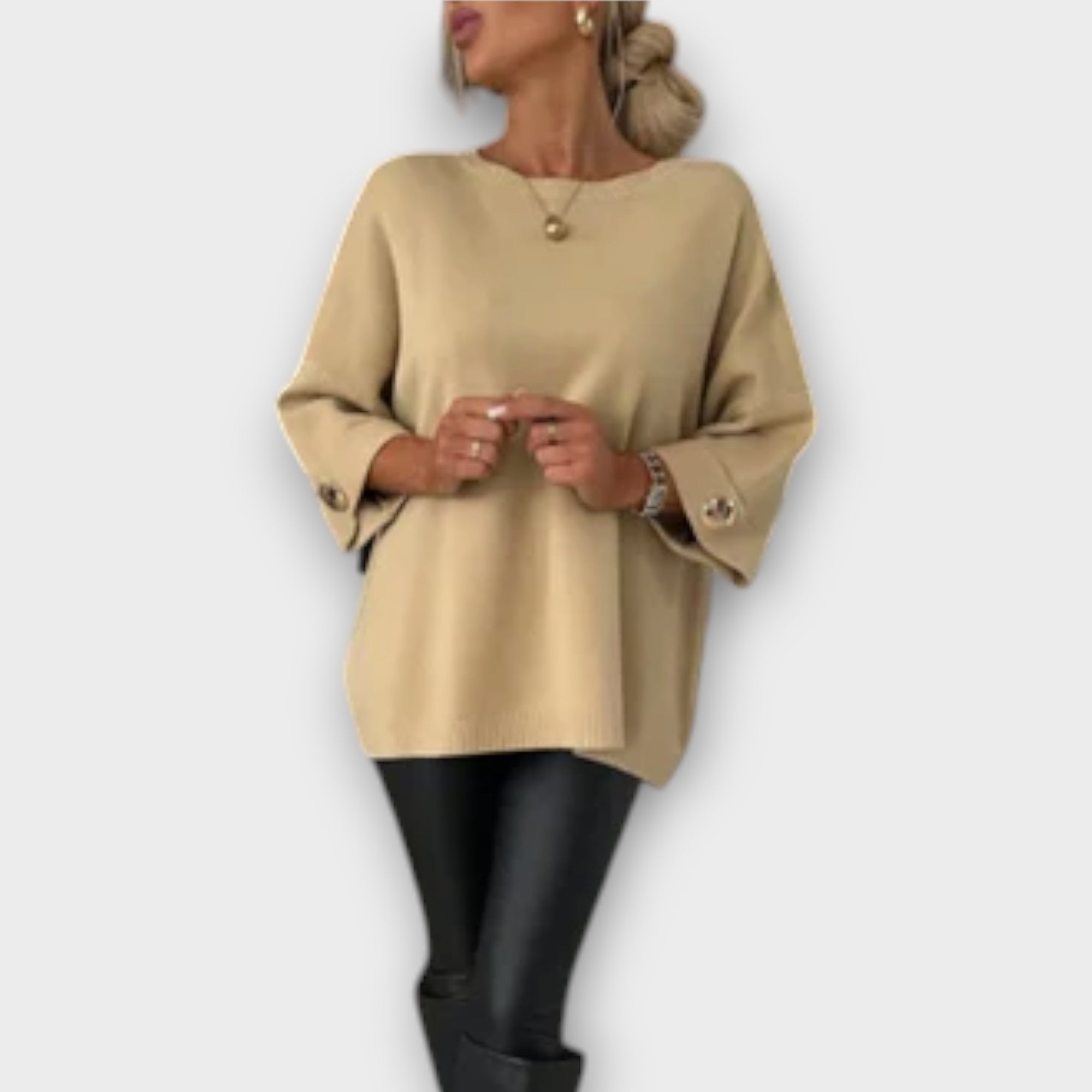 Isabella - Stilfuld Strikbluse