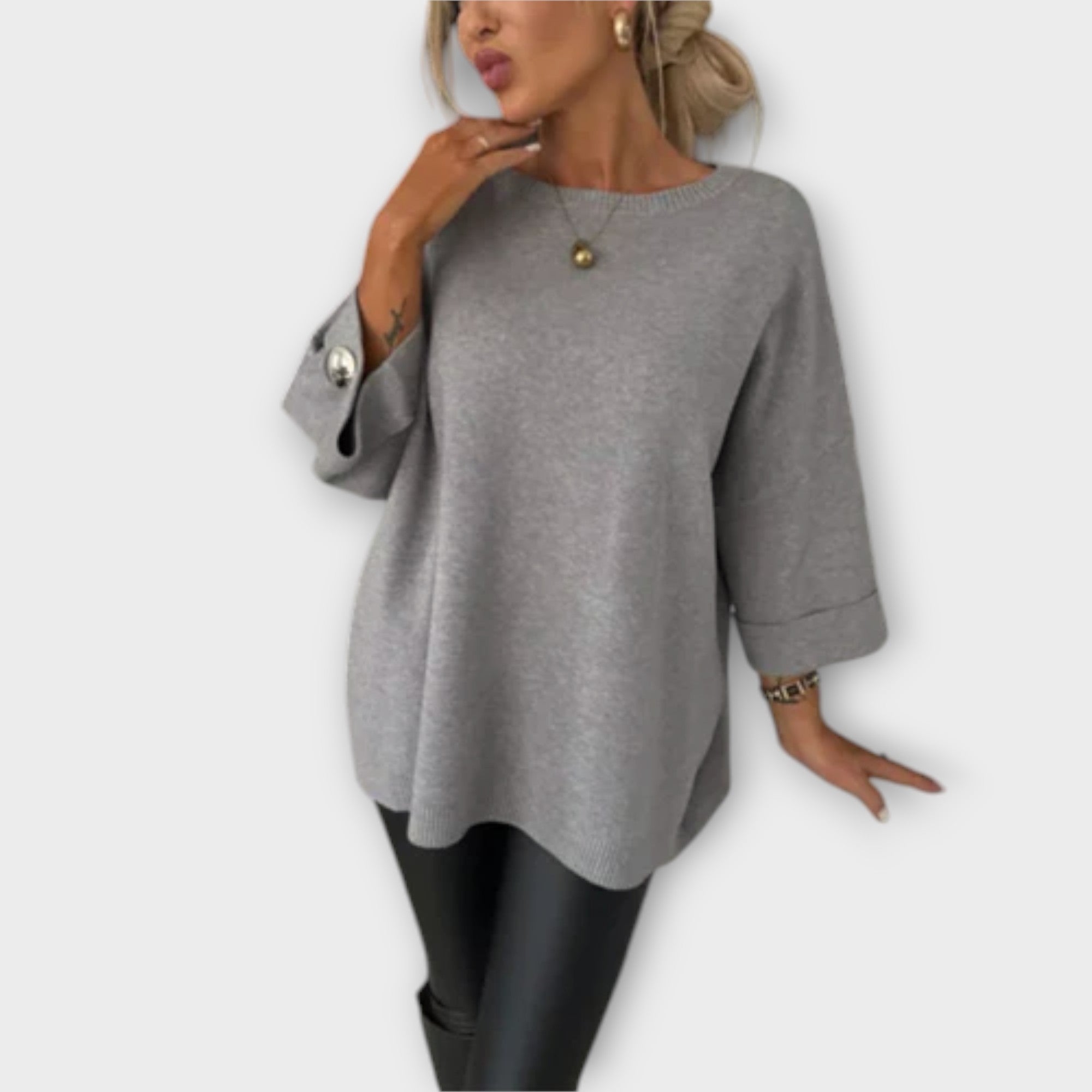 Isabella - Stilfuld Strikbluse