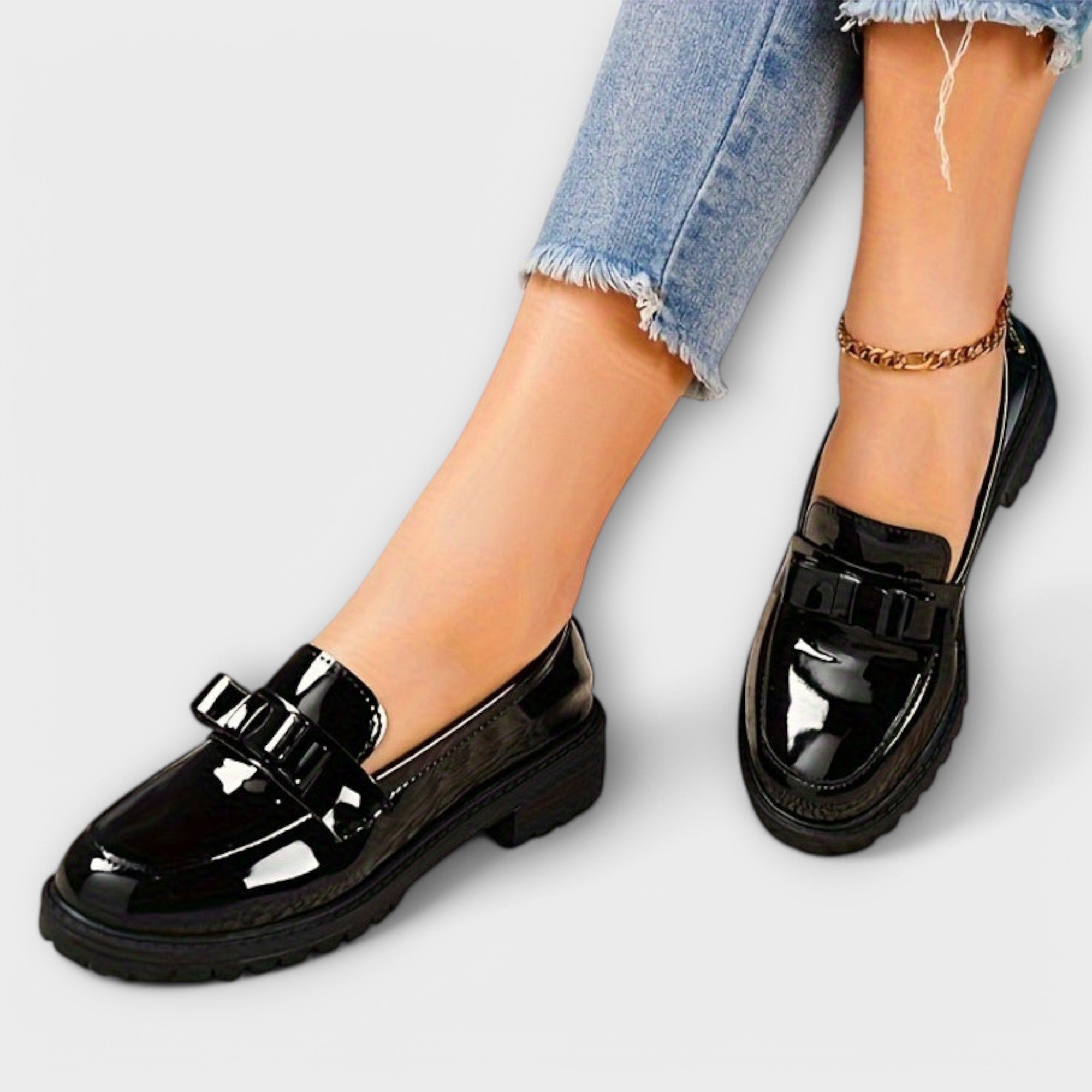 Klassiske Preppy Loafers