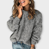 Eileen - Hyggelig Retro Denimbluse