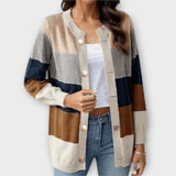 Lottenia - Stribet Strikket Cardigan