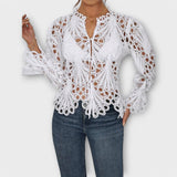 Savannah - Asymmetrisk Bluse