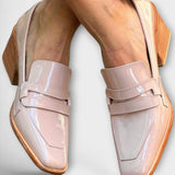 Elaine - Blanke Loafers