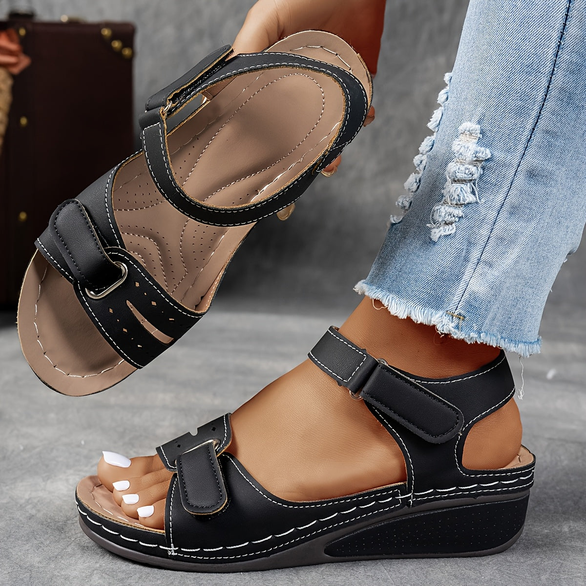 Selma - Trendy Ortopædisk Sandal