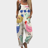 Karina - Komfortable Print-jumpsuits
