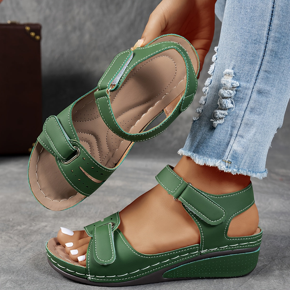 Selma - Trendy Ortopædisk Sandal