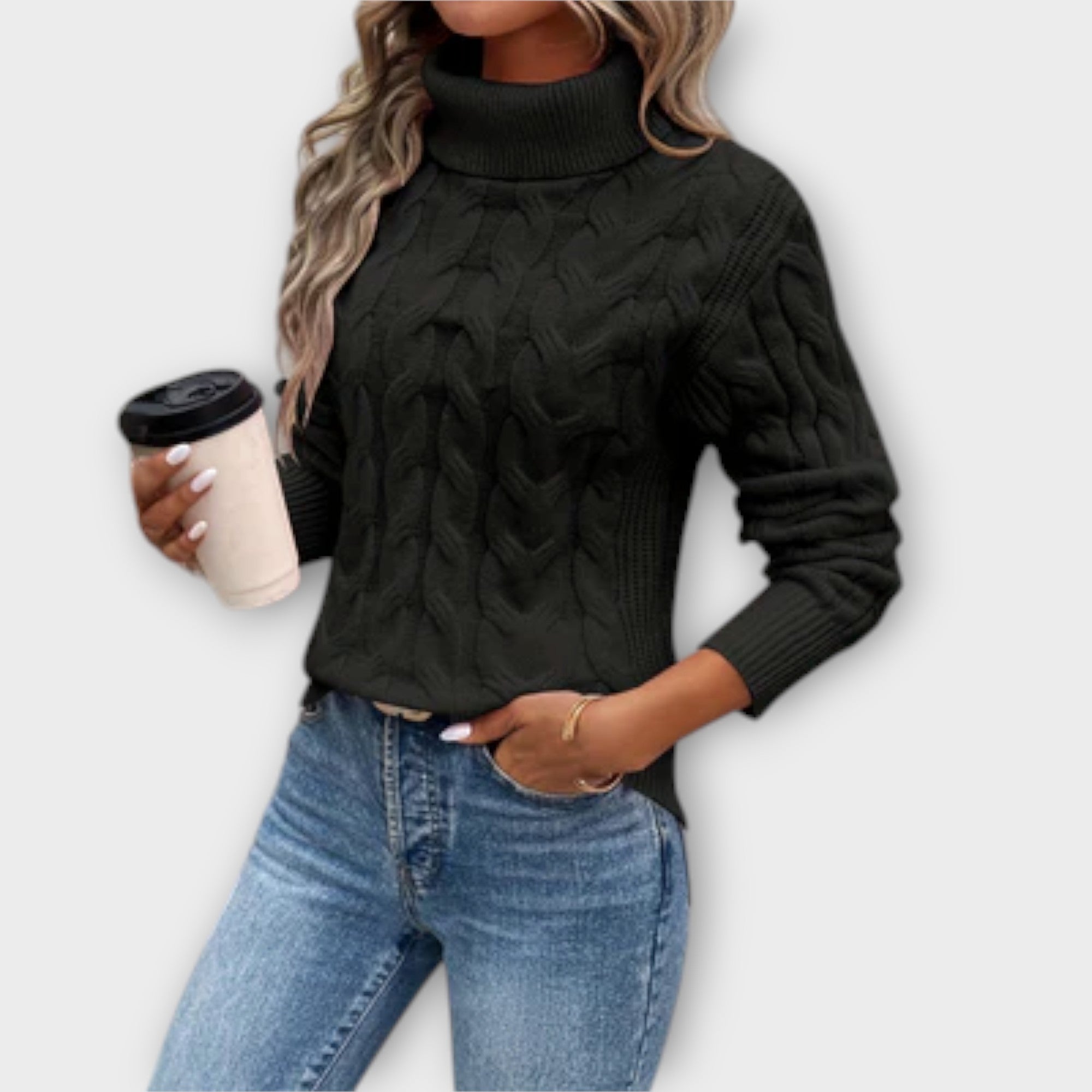Amelia - Stilfuld Strikskjorte