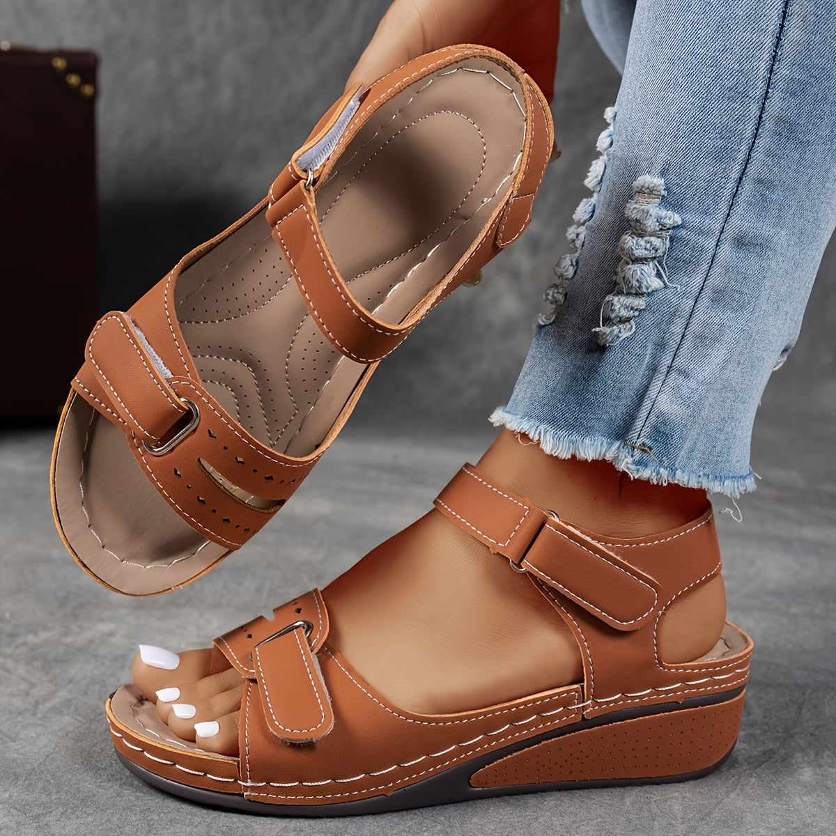 Selma - Trendy Ortopædisk Sandal