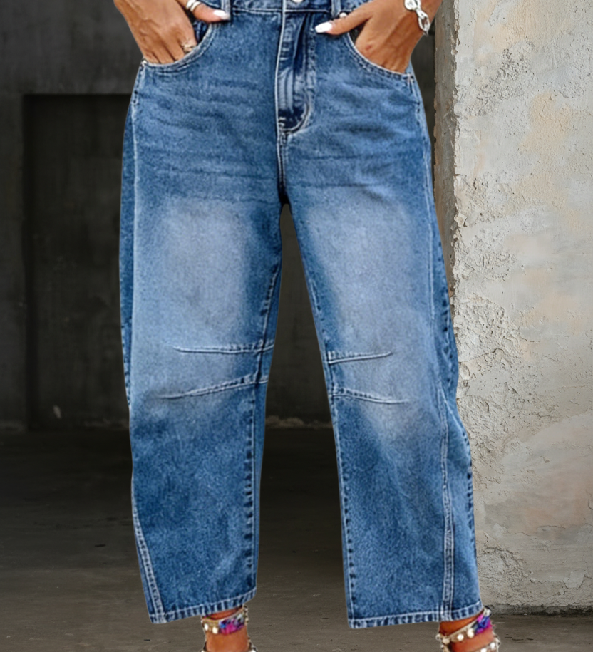 Olivia - Afslappede Vidde-jeans