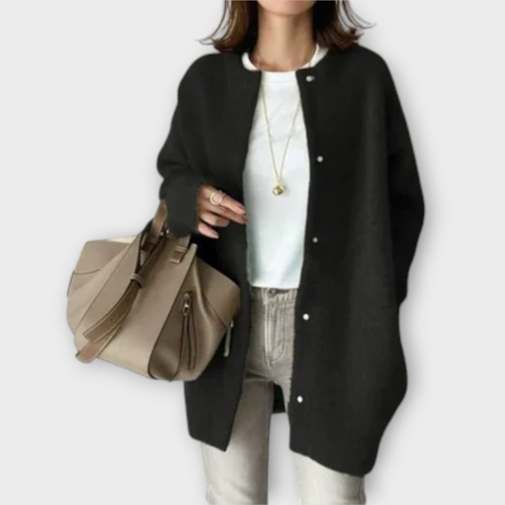 Lilly - Stilfuld Strikket Cardigan