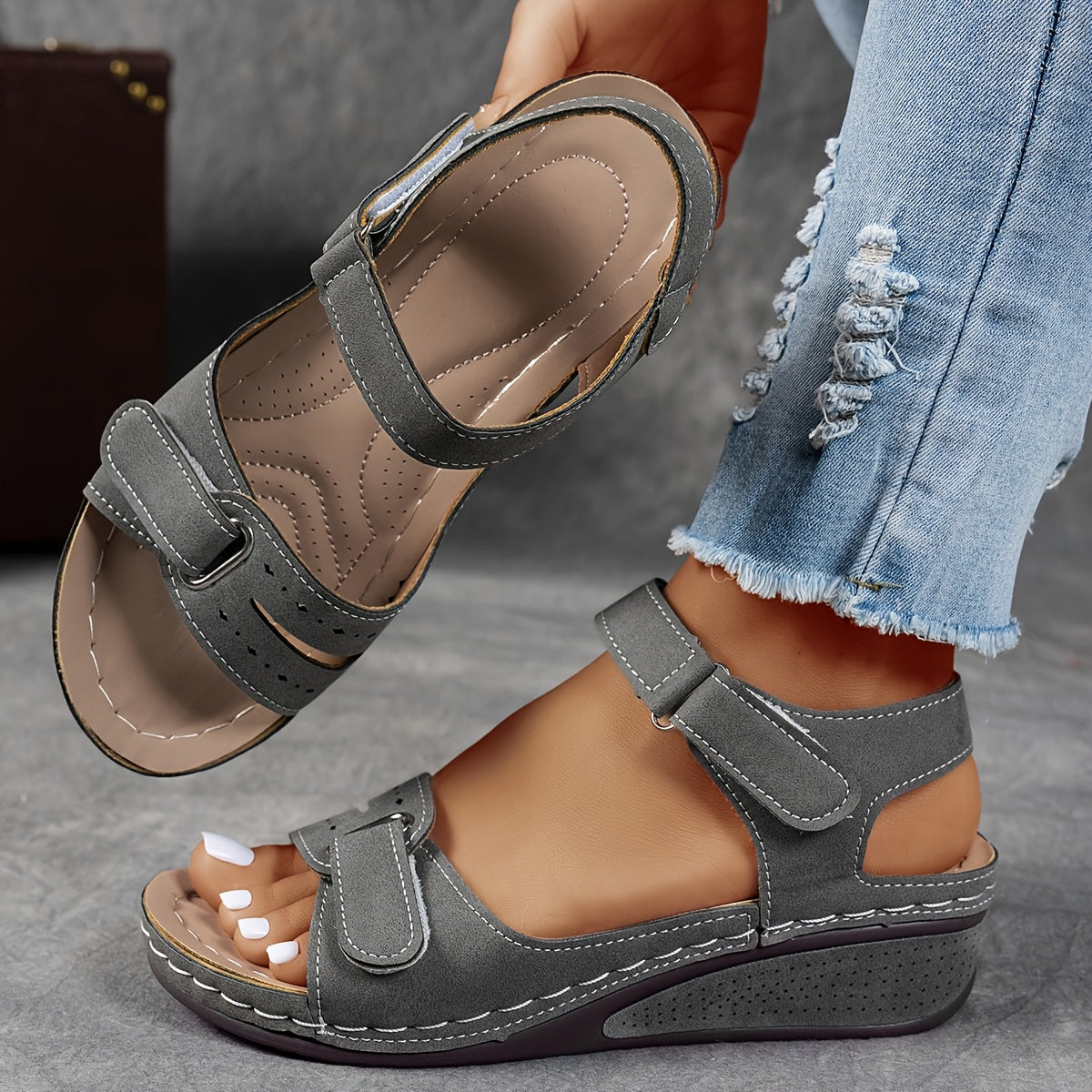 Selma - Trendy Ortopædisk Sandal
