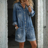 Majken - Afslappet Shorts-jumpsuit