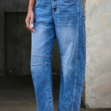 Olivia - Afslappede Vidde-jeans