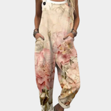 Agnete - Komfortabel Printet Jumpsuit