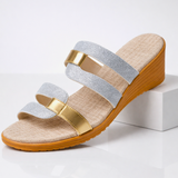Sofie - Klassiske Slip-on Sandaler