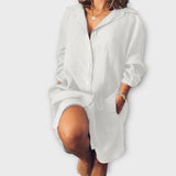 Elegant Stribet Bluse til Daglig Brug