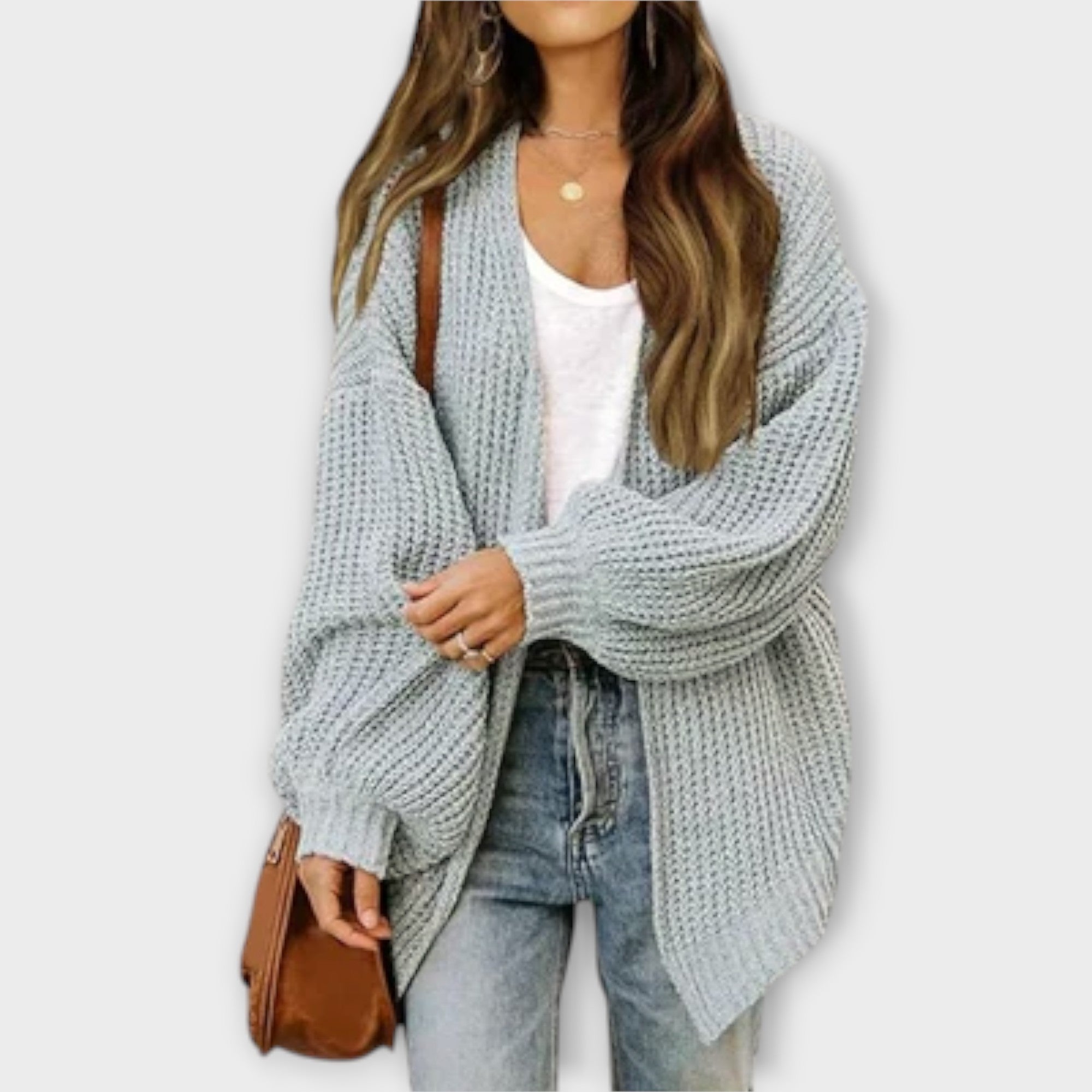 Line - Stilfuld Strikket Cardigan