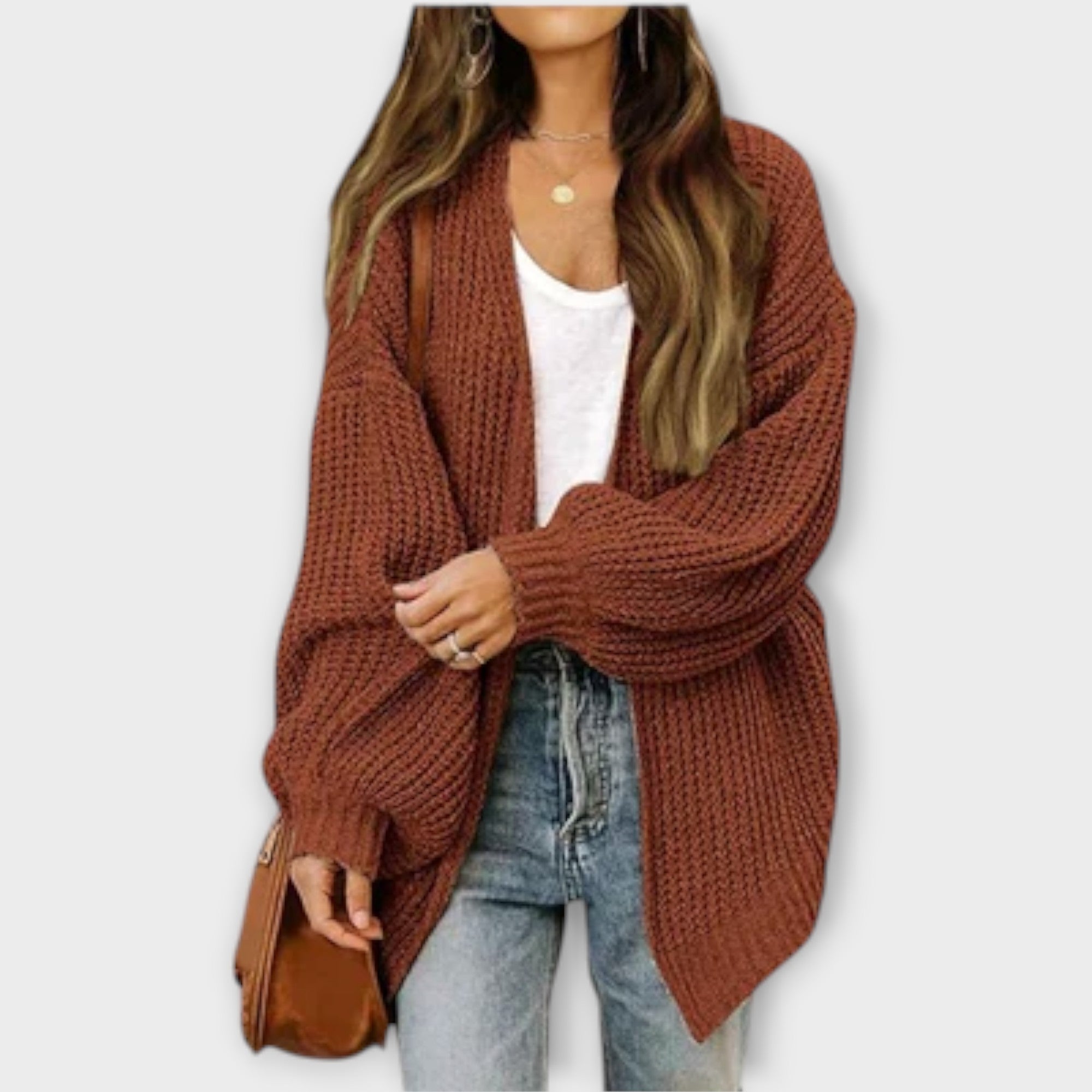 Line - Stilfuld Strikket Cardigan