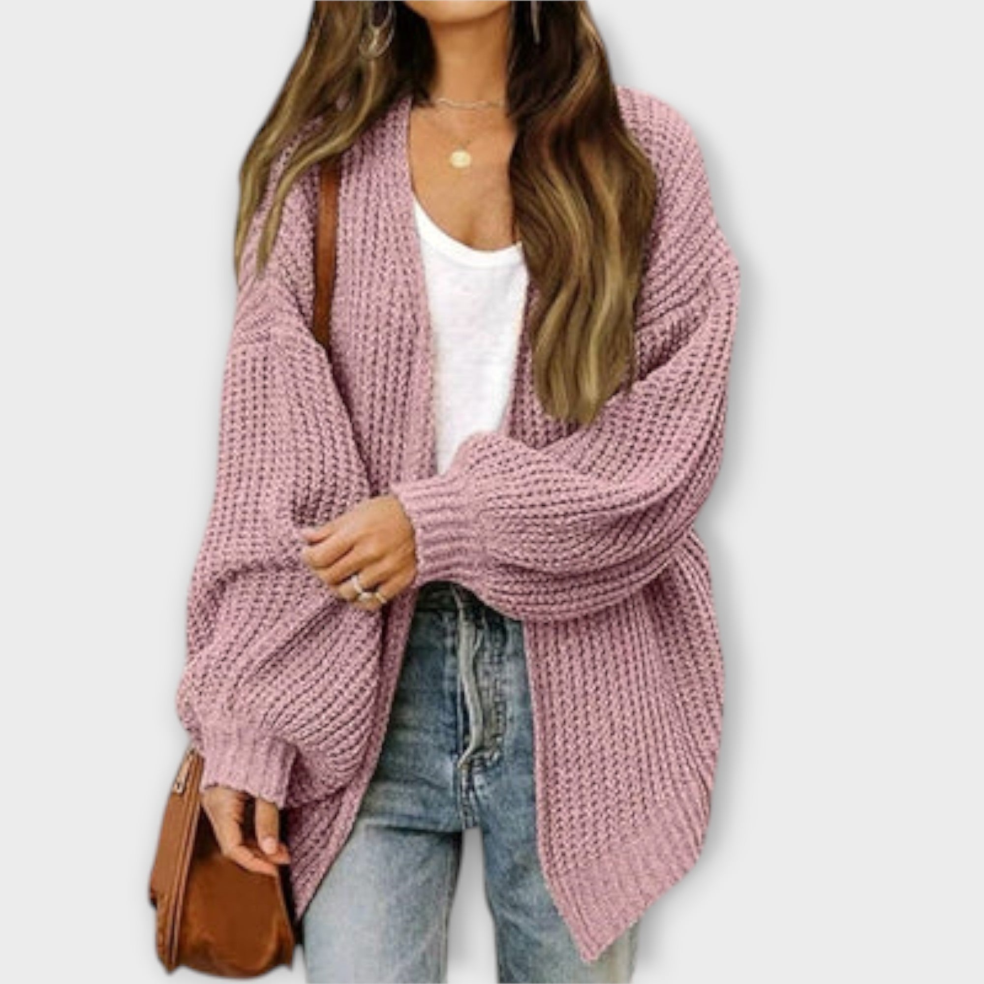 Line - Stilfuld Strikket Cardigan
