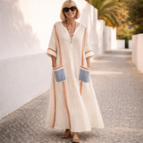 Susan - Flatterende Sommer-maxikjole