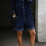 Majken - Afslappet Shorts-jumpsuit
