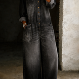 Tanja - Afslappet Denim-jumpsuit