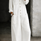 Tanja - Afslappet Denim-jumpsuit