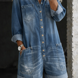 Majken - Afslappet Shorts-jumpsuit
