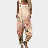 Signe - Komfortable Printede Overalls-bukser