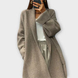 Euphemia - Lang Strikcardigan