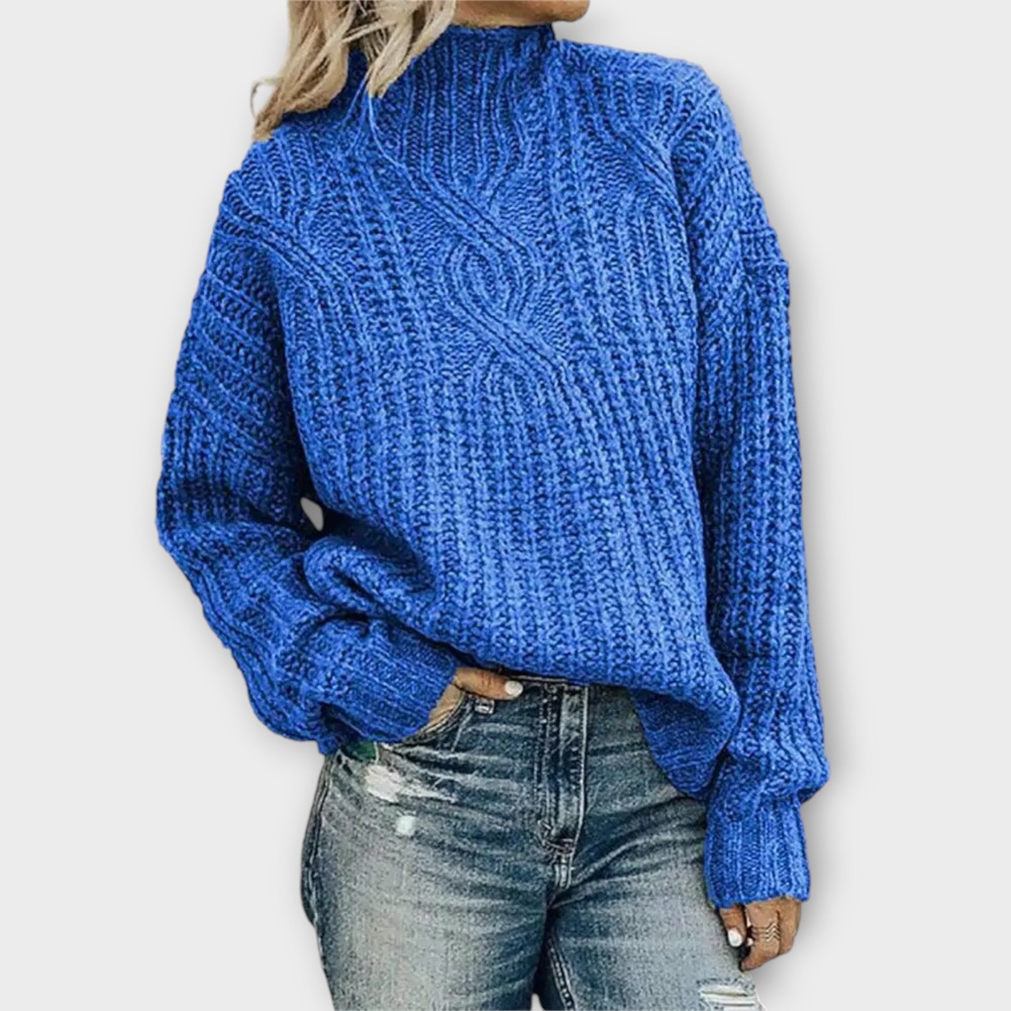 Harper - Stilfuld Strikbluse