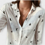 Nadia - Stilfuld Dame-bluse