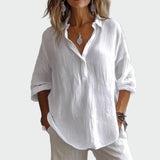 Elegant Afslappet Strikbluse