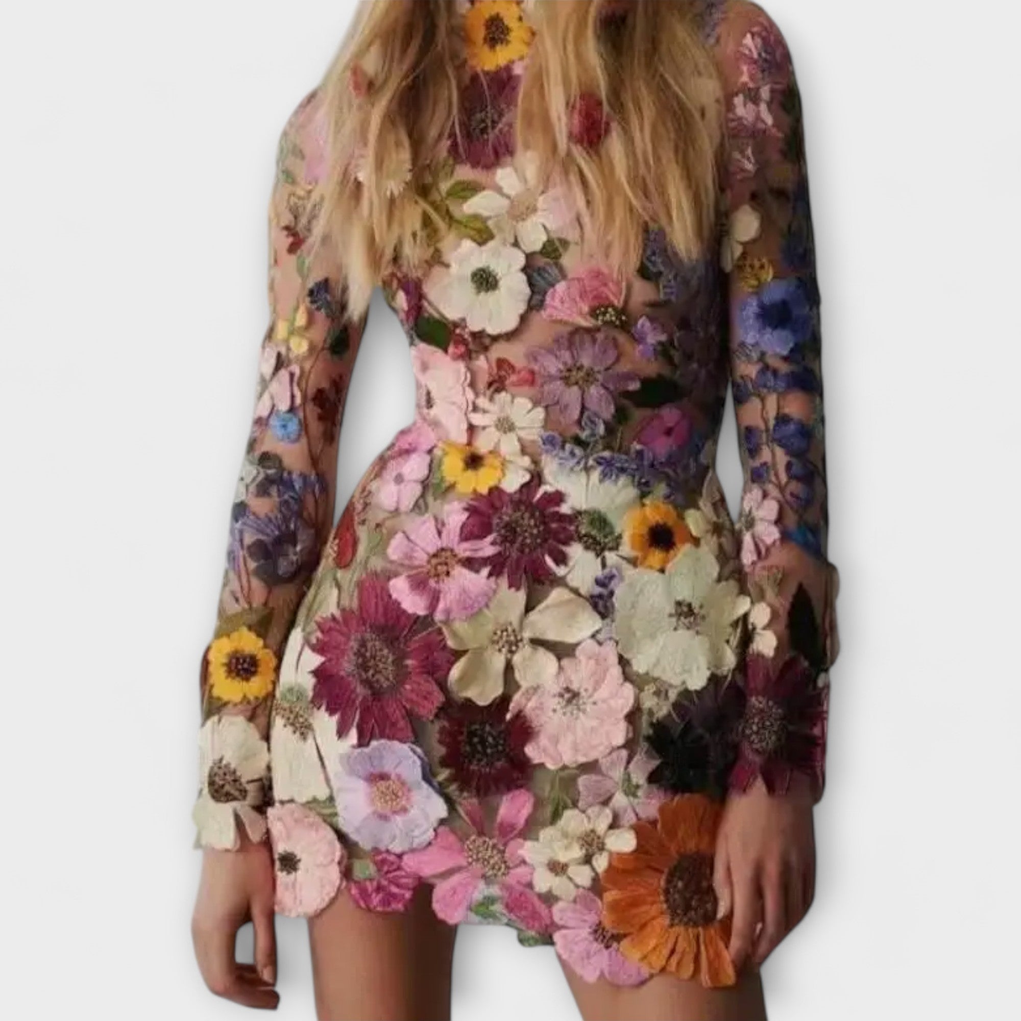 Dolores - Blomstret Kjole
