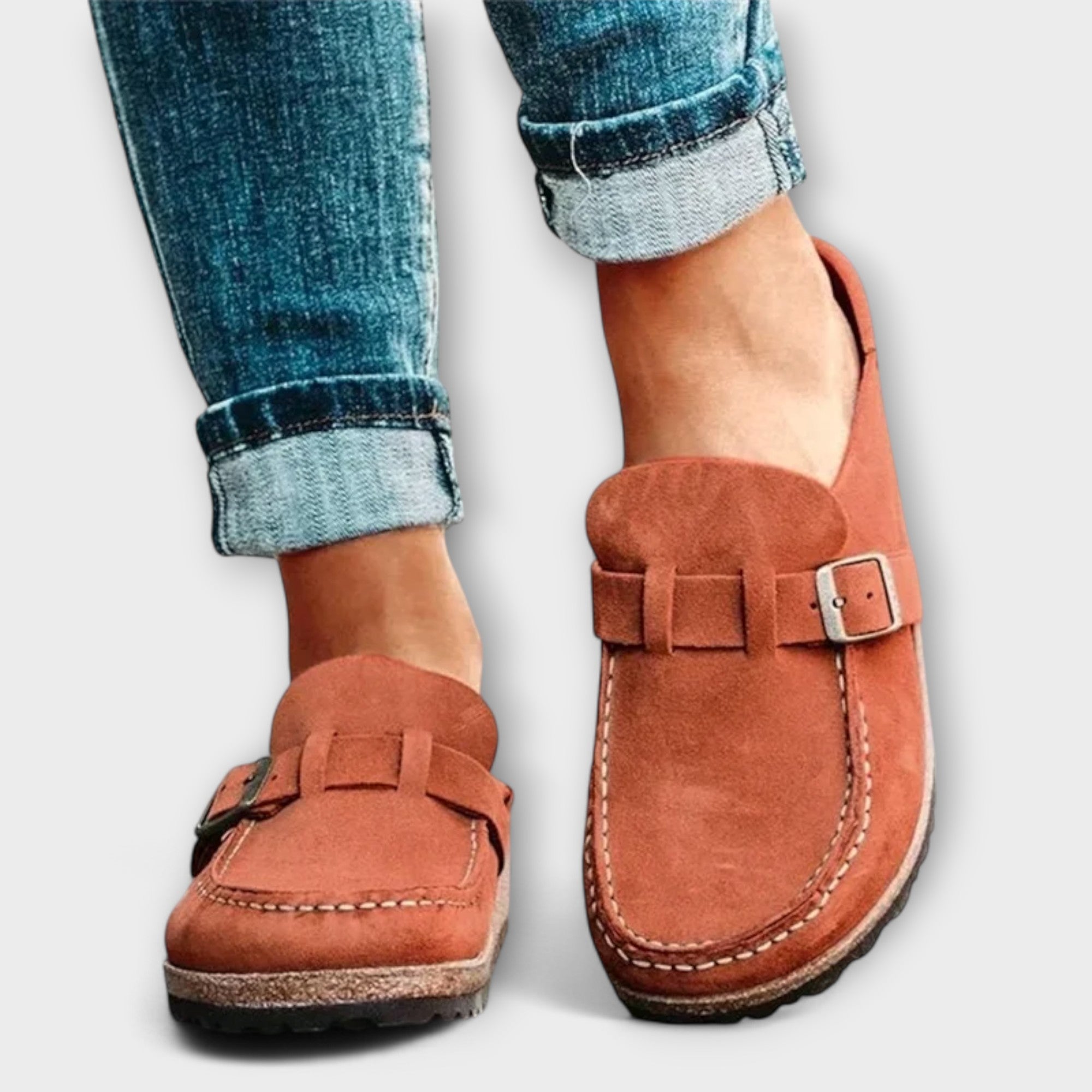 Ortopædiske Damesandaler med Elegant Spænde