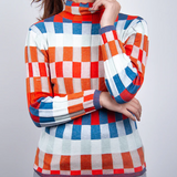 Erika - Patchwork Rullekravetunika