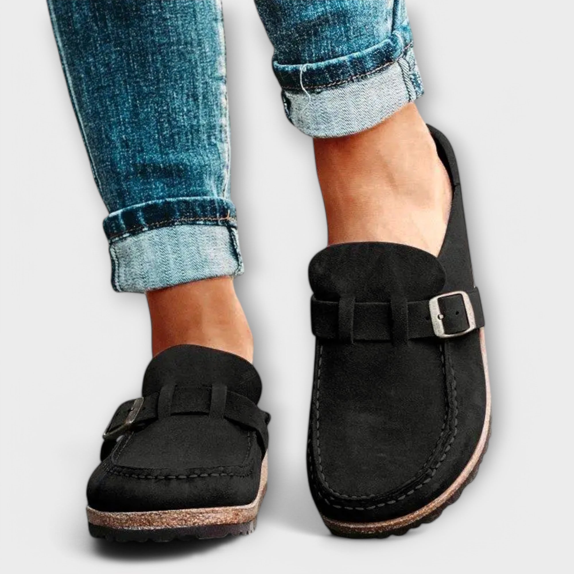 Ortopædiske Damesandaler med Elegant Spænde