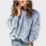 Eileen - Hyggelig Retro Denimbluse