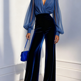 Maud - Stilfuld Jumpsuit med V-hals