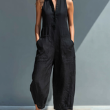 Lotte - Minimalistisk Stropløs Jumpsuit