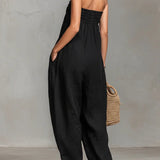 Nanna - Stilfuld Stropløs Jumpsuit
