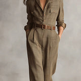 Anna - Ternet Stilfuld Jumpsuit